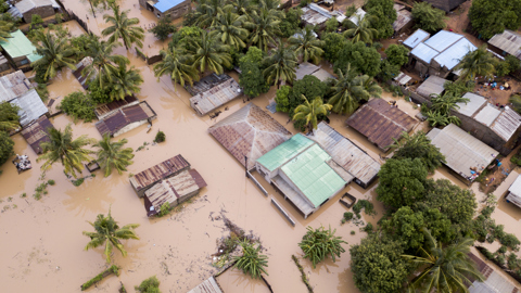 Flooding In Mozambique After Cyclone