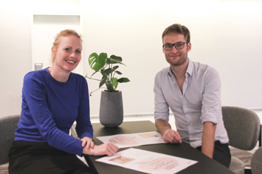 Employees In Allerod Office. Mette Petersen MPE Morten Vammen Vendelboe MVVE NS 08461 Foto NIRAS