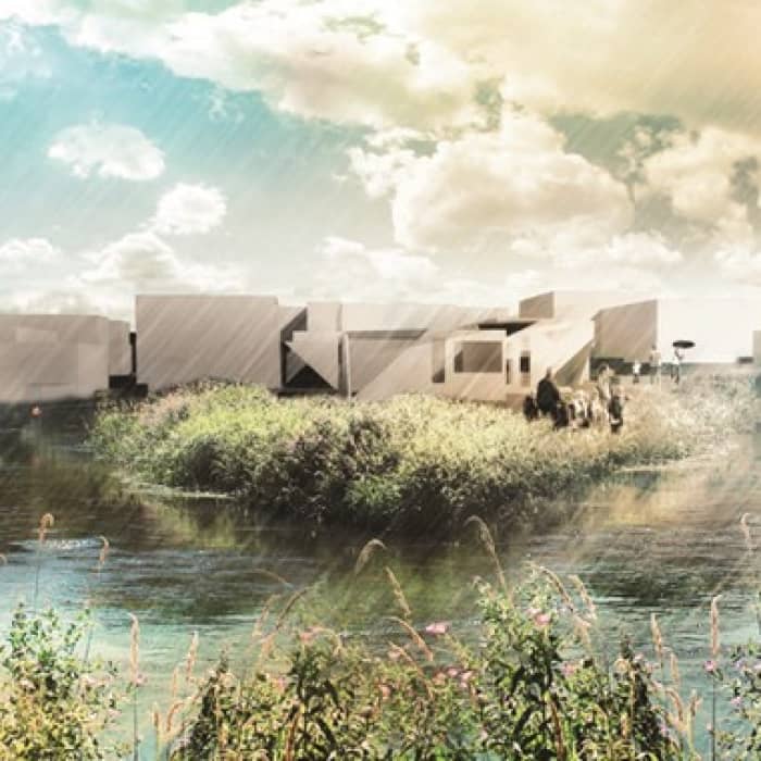 Flere flotte bygninger