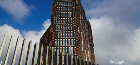 The Marsk Tower Panum Seen From Below