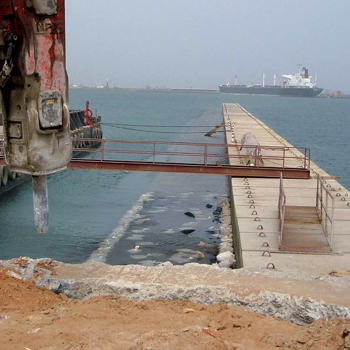 Harbour Construction In Ghana NS 04196