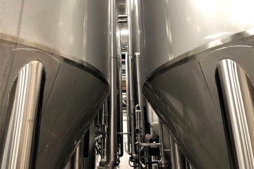 To Øl Brewery Tanks