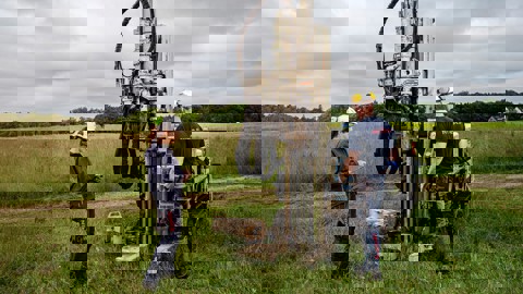 6 Geoprobe. Freja Rebecca Johansen FRRJ Lars Prinds Hedegaard LPH NS 08306 1080 Photo Jon Nordahl