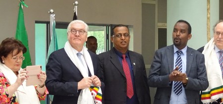 German President visits TVET Institute in Ethiopia