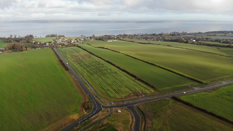 01 Dronefoto Fredericia Kommune Rasmus Holman Overgaard Trelde Cykeltsti