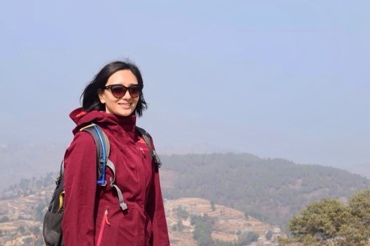 Swechya Mathema Profile New Banner With Kathmandu, Nepal In The BG