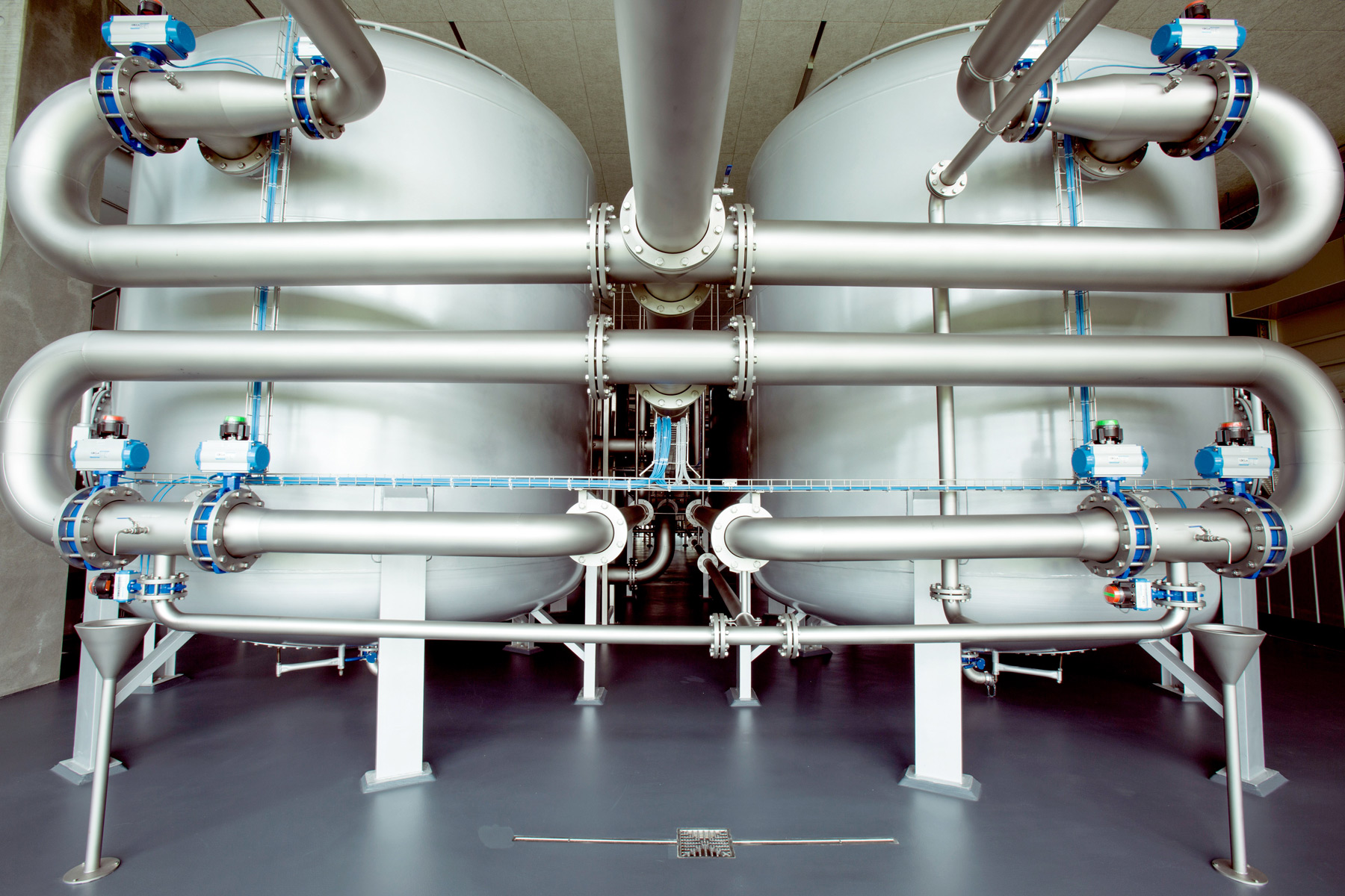 Water treatment plants