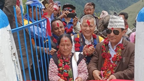 SUSWA 1St Scheme Inaguration At Hima, Jumla