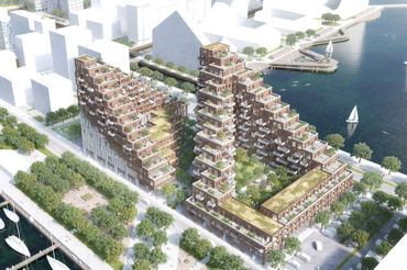 Nicolinehus Stoej Aarhus Havn Harbour