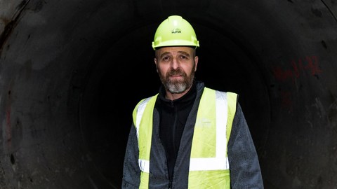 Damhusledningen kan transportere 15.000 liter vand i sekundet, og det gør den til en effektiv løsning, når skybruddet rammer.